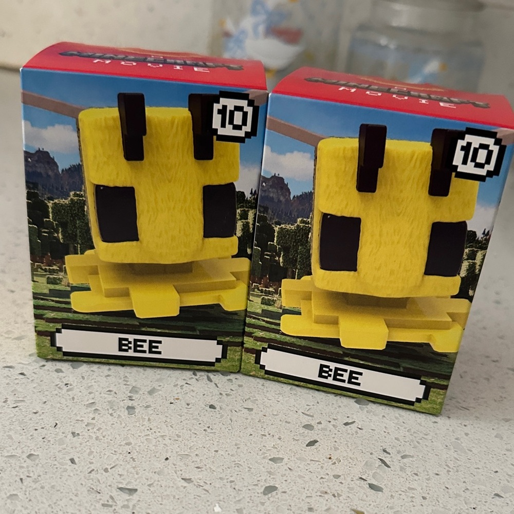 Minecraft McDonald’s Bee Figures